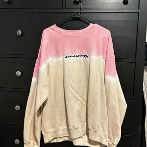 Ariana Grande Sweetener World Tour Horizontal Split Crewneck XL